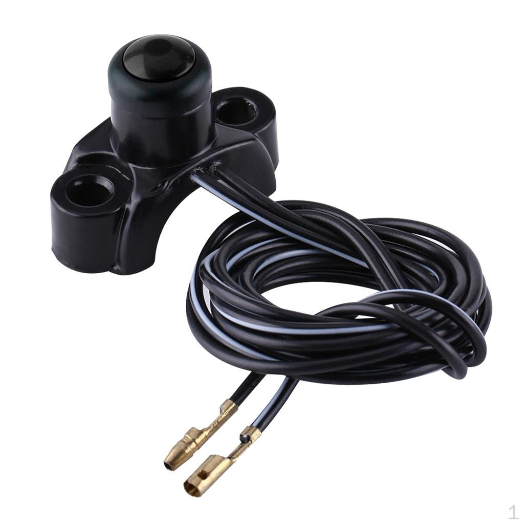 

Мотоцикл ATV 22 мм Руль Двигатель Kill Stop Кнопка запуска - черный