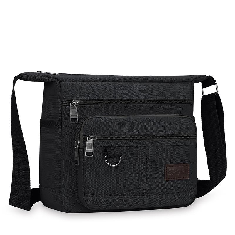 Herren Canvas Umhänge- und Schultertasche - Lässige Reise Messenger und Rucksack