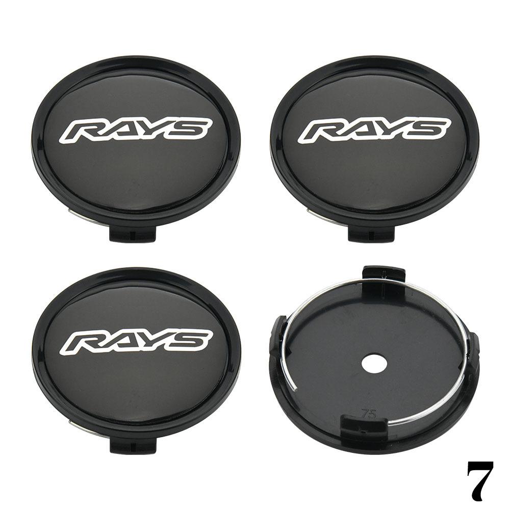 Wheel Center Cap 61mm VOLK RAYS Emblem 65mm 68mm Wheel Cover Hub Cap 69mm 74mm 75mm 76mm Car Rim Tire Accessories