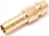 Pneumatic Connector, External Thread 3/8" - "herringbone" 12 Mm Partner