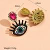 2PC Women's Fashion Design Earrings Zircon Accessories Suitable for Date, Party, Festival Gifts