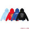 Hip Hop 3D Print Hooded Sweatshirt Men Women Loose Fit Streetwear Long Sleeve Cotton Pullover