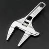 Adjustable Wrench 1PC Mini Strong Clamping Large Open End Multifunctional Spanner Bathroom Repair Tool