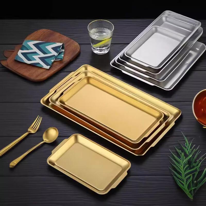 

KANGMO Korean Style Rectangular Serving Tray