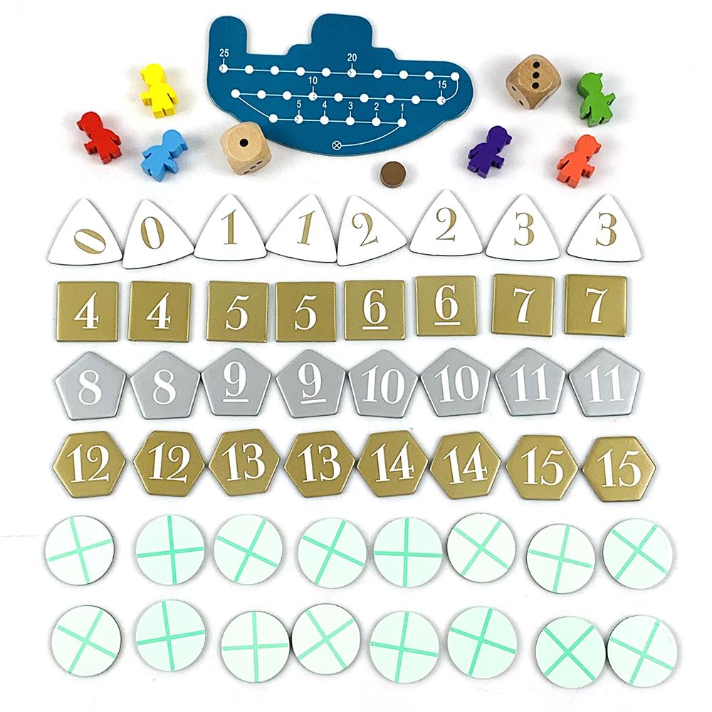 Board Game Strategic Cooperation Game Family Gathering Game Card,Friend Party Board Games Christmas and Halloween Game Tools