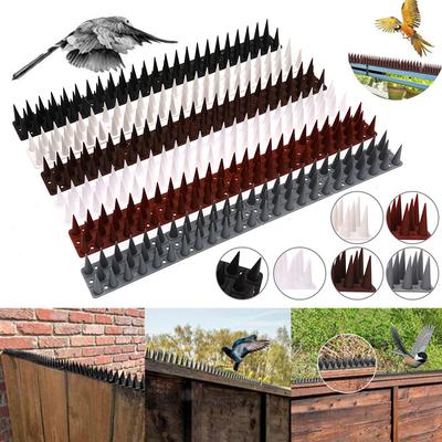1Pcs Fence Wall Spikes Cat Animal Repellent Plastic Anti Theft Deterrent For Garden Fences Invader Bird Spikes Dog Repeller