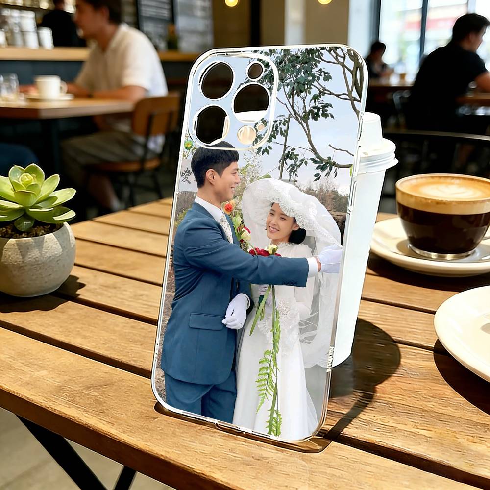 When Life Gives You Tangerines IU K-Drama Phone Case For iPhone 17 16 15 14 13 12 11 Mini Pro Max Plus Transparent Cover