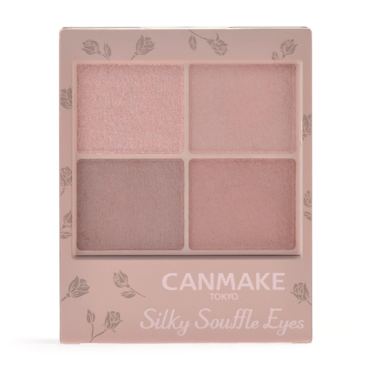 

Canmake Silky Souffle Eyes M06 Лима Грейж Влажные Полупрозрачные Матовые Тени для Век (Матовый тип) 3.8г 4-цветный
