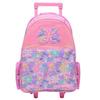 Smiggle Großer Kapazitäts Kinderrucksack Mädchen Leichte Leinwand Schultasche Mit Gepolsterten Trägern Blumenmuster 42x30cm