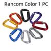 D-shaped Safety Auto Lock Buckle 12KN Professional Carabiner Hammock Hook  Hiking