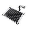 10W Solar Fountain Pump with Large Solar Panel 3 Nozzles Max. Water Height 100cm for Bird Bath Fish Tank Small Pond