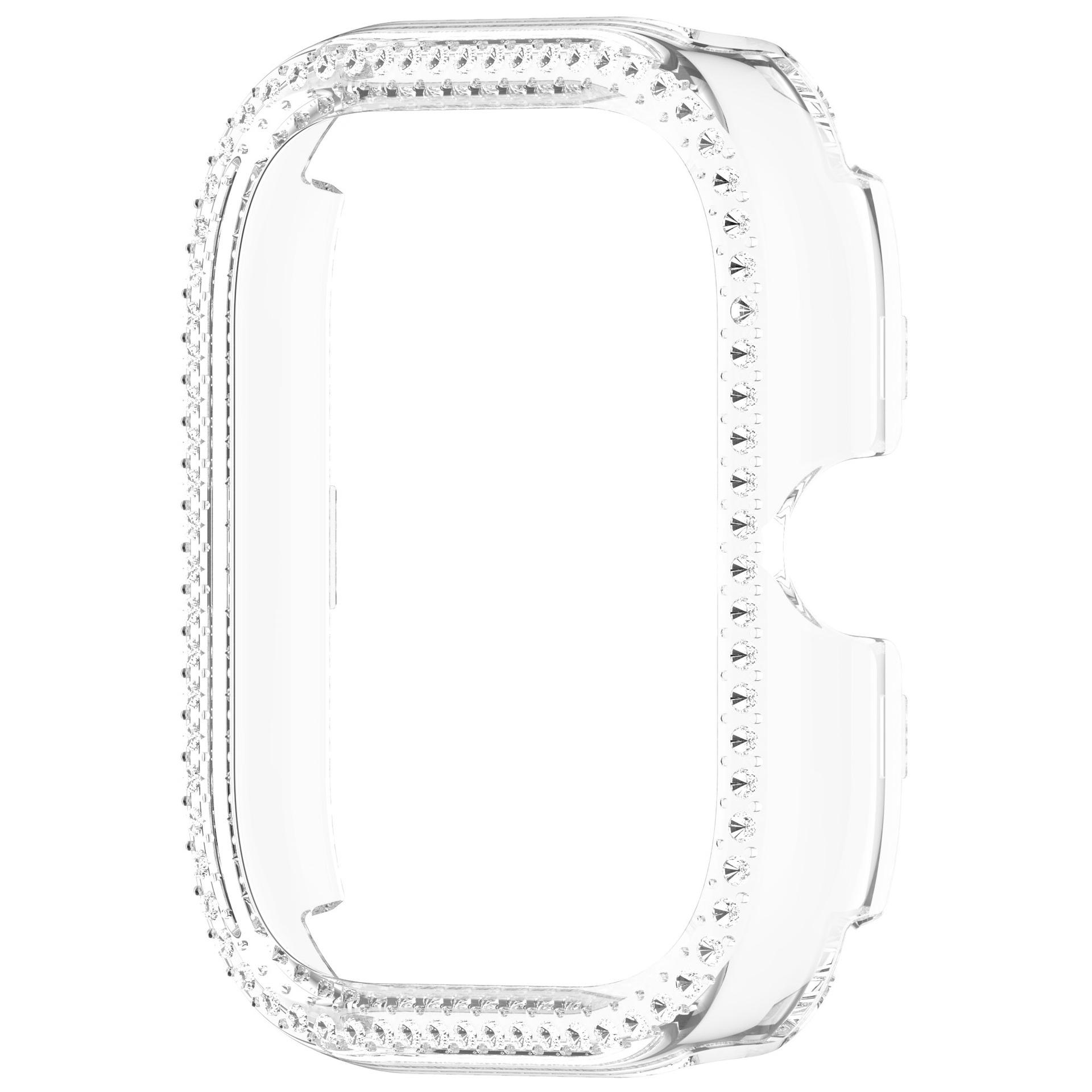 

Чехол Bling PC для Xiaomi Redmi Watch 5 5eSIM Diamond Bumper Protector Frame Shell Cover для Redmi Watch 4 Аксессуары(Нет экрана) прозрачный