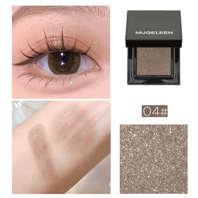 Spazio cowboy cosmico Evidenziatore Occhi Glitter Ombretto monocromatico Tavolozza Shimmer Satin Trucco Tavolozza Ombretto Kit evidenziazione