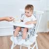 Baby Foldable Portable Dining Chair With Plate Seat Belt Children's Beach Chair Camping Child Comfortable Feeding Seat Baby