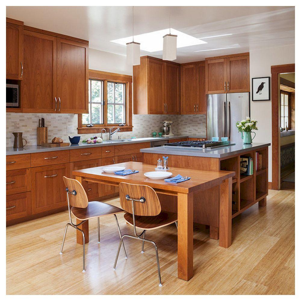 PRIMA White Oak Luxury American Custom Kitchen Cabinet Shaker Style Cabinet Door Farmhouse Kitchen Cabinet Furniture Set