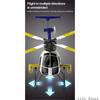 Beginner Friendly Plane Toy Remote Control Helicopter With Fast Usb Charging Hold Electric Flying Toy