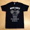 Moto Guzzi Cotton Unisex T-Shirt, Full Size S-3XL