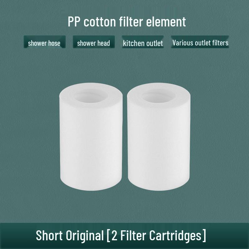 Universal Shower Head Water Filter Cartridge - PP Cotton Purifier for Bathroom