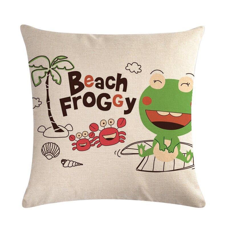 frog pillow case