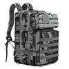 45L Hiking Travel Backpack for Men Women Tactical Camouflage Backpacks Large Outdoor Camping Adventure Multifunctional Bag