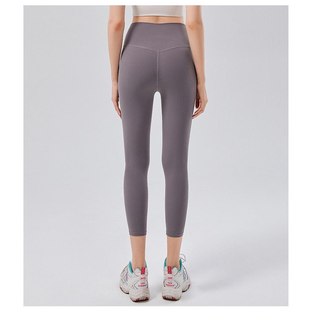Quick Drying Yoga Pants For Women High Waist Slimming, Lifted Hips, Seven Quarter Pants, Sports, Wearing Tight Cycling Pants