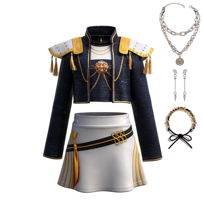 Epic Charm Kids Clothes Halloween Cosplay Star Stage Performance Girls Outfits Fashion Costume Party Star Children's Clothing