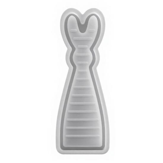 Rabbit Mold 3D Bunny Pattern Silicone Mold Resin Casting Flexible Reusable Epoxy Mold DIY Crafts Easter Gift Making Mold Spring