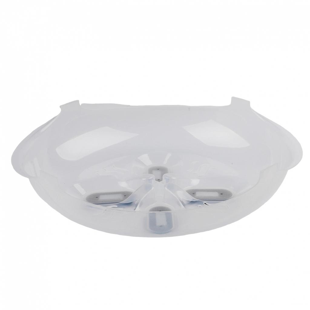 Mess Microwave Cooking with Magnetic Splatter Guard Lid and Steam Vent