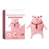 Cute Farm Animal Squeeze Toy, Rubber Red Tie Design Pinching Doll Decom&pression toys, Kids Stress Relief Animal Model Gift