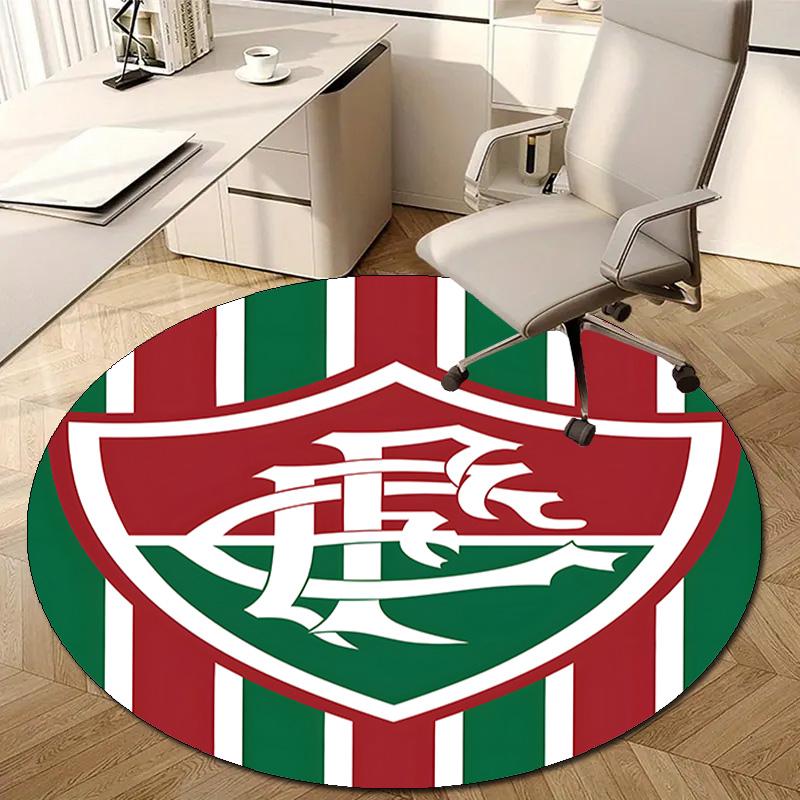 1pc Football Team (78) Design Printed Area Round Carpet for Bedroom Living Room Home Decor Rugs Mat Non Slip Mat Rug for Bedside