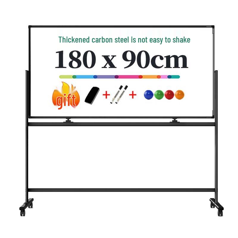 Deli 50107 H-Frame Double-Sided Magnetic Flip Whiteboard