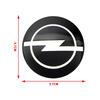 4 pezzi Emblemi coprimozzo per ruote auto e adesivi logo coprimozzo Per Opel Corsa Astra Insignia Vectra Zafira Meriva Mokka Grandland Vivaro