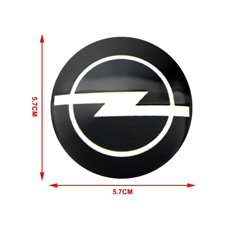 4 pezzi Emblemi coprimozzo per ruote auto e adesivi logo coprimozzo Per Opel Corsa Astra Insignia Vectra Zafira Meriva Mokka Grandland Vivaro