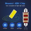 36MM Car Lights LED Super Bright 4014 Auto Interior Reading 6500K 180LM