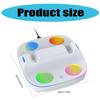 Double Controller Charging Base with LED Status Indicator Light Charging Holder Dock for P5 Gaming Handle