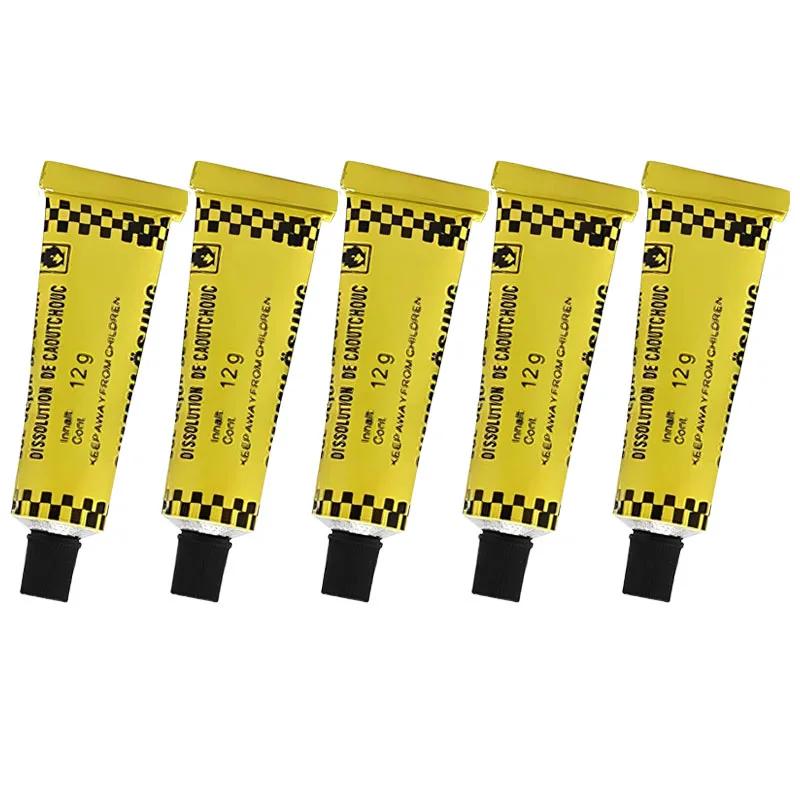 Universal Car Tire Repair Glue Inner Tube Puncture Kit Cold Patch Rubber Cement for Motorcycle Bicycle Auto