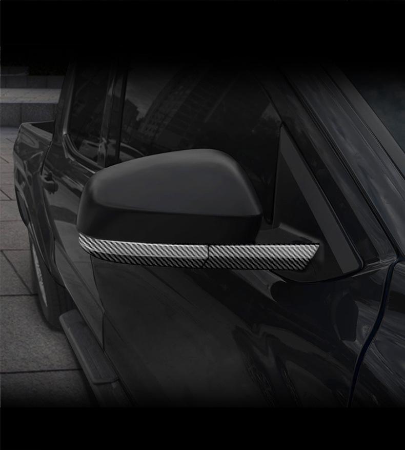 Rearview Mirror & Door Handle Cover for 2024 Toyota Tacoma - Decorative Protective Strip Sticker