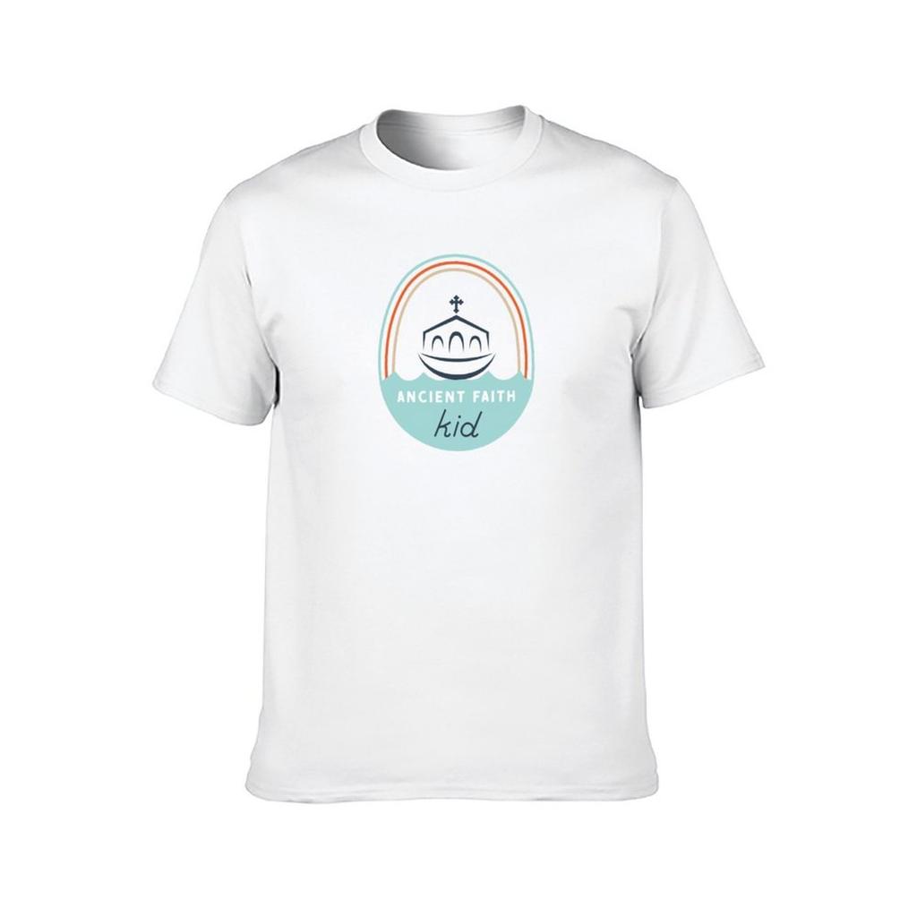 Ancient Faith Kid for light colored clothing TShirt t shirts for man graphic tees man t shirt designer TShirt
