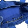 PRADA Canapa mini Tote Bag denim blue Women B2439G Used