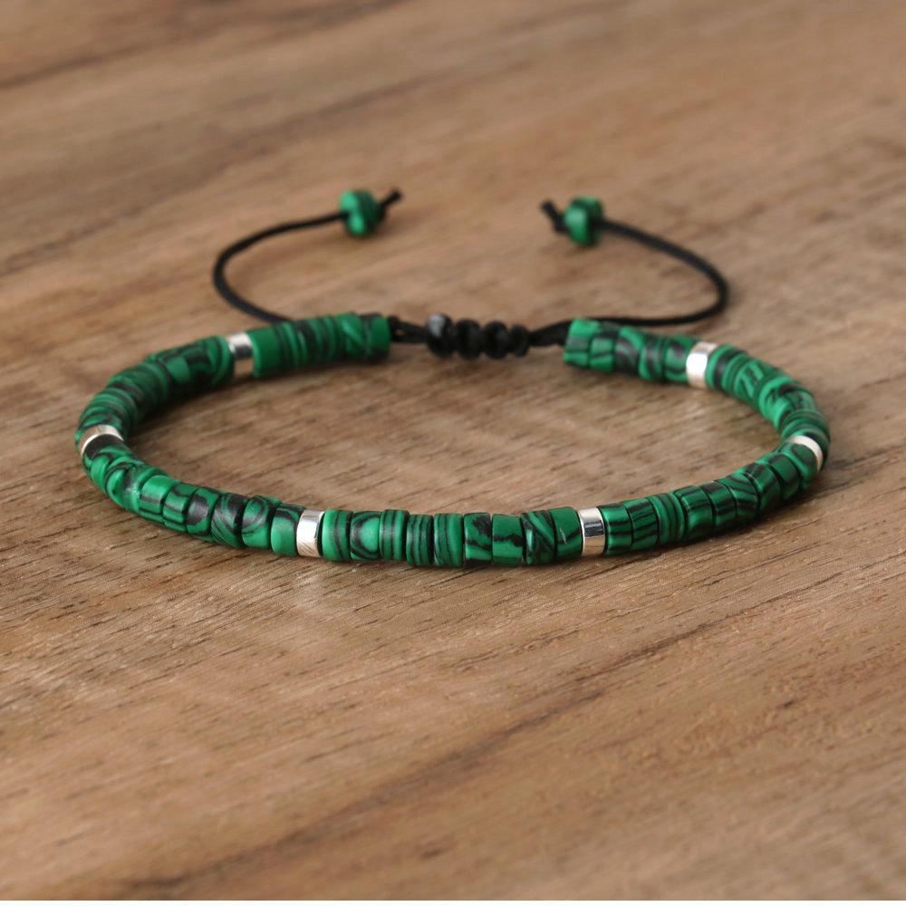 Green Aventurine Bead Bracelet Adjustable High Quality Minimalist Bracelet Natural Stone Dainty Bracelet Gemstone