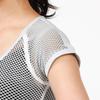 Millet Drynamic Mesh Short Sleeve Size S Women's Underwear, MIV01708, Black-Noir,