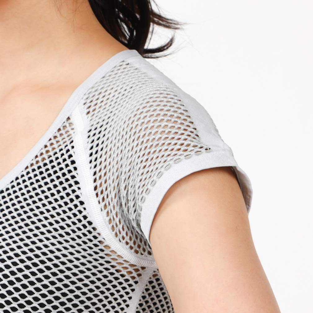 Millet Drynamic Mesh Short Sleeve Size S Women's Underwear, MIV01708, Black-Noir,