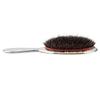 2 Colors Oval Nylon Bristle Hair Massage Comb Anti Static Scalp Hair Brush Silver