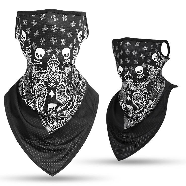 Ice Silk Sun Protection Motorcycle Riding Headband