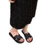 Flat-bottomed French small cool slippers women's shoes fashion outer wear 2025 new summer skirt seaside beach sandals