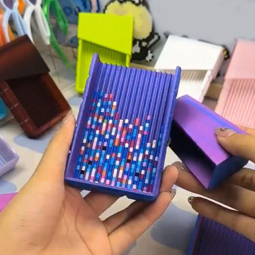 DIY Fuse Beads Crafting Tray 10/15 Slots Special Bean Dish Bead Sorting Trays Melty Beads Projects