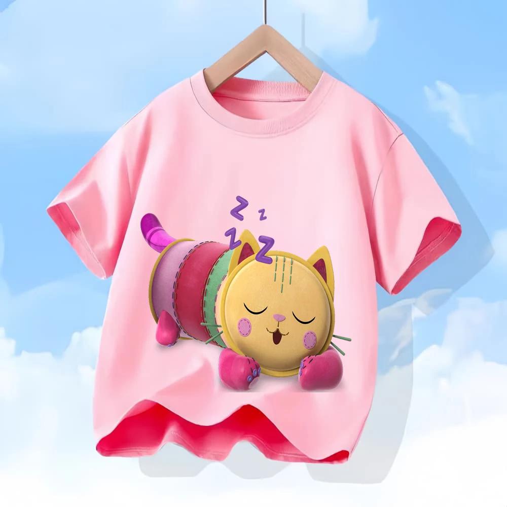 Moda Estampada Gabby's Dollhouse Rainbow Adventure Tričko Dítě Tričko