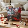 M-Mazinger Z Cushion Cover Silky Short Plush With Invisible Zipper Dustproof Sofa Pillow Cover For Home Decor