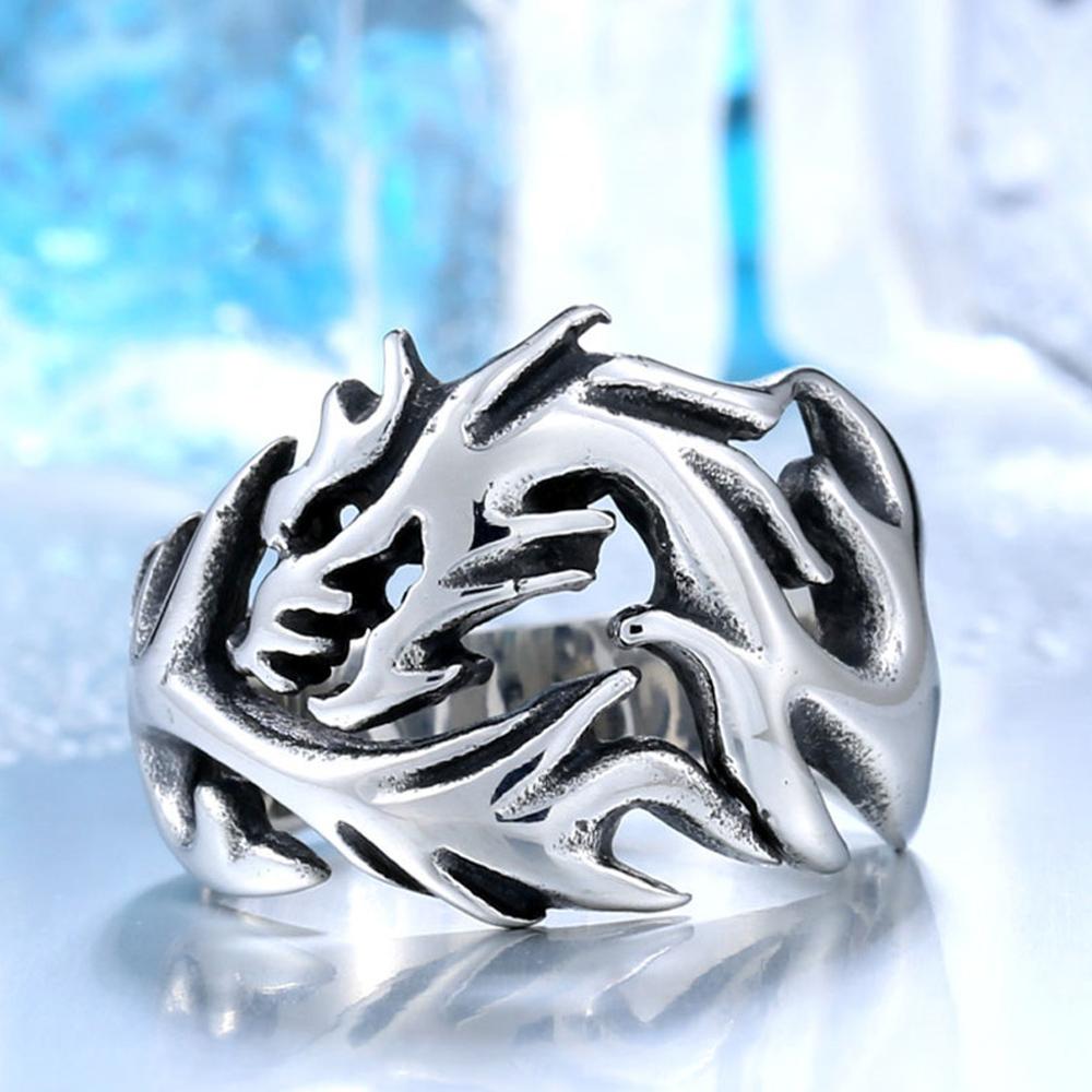 Anillos de Dedo Ankh de Acero Inoxidable Egipcio Para Hombres Mujeres Punk Hip Hop Anillo de Cruz Accesorios de Joyería de Moda Regalos