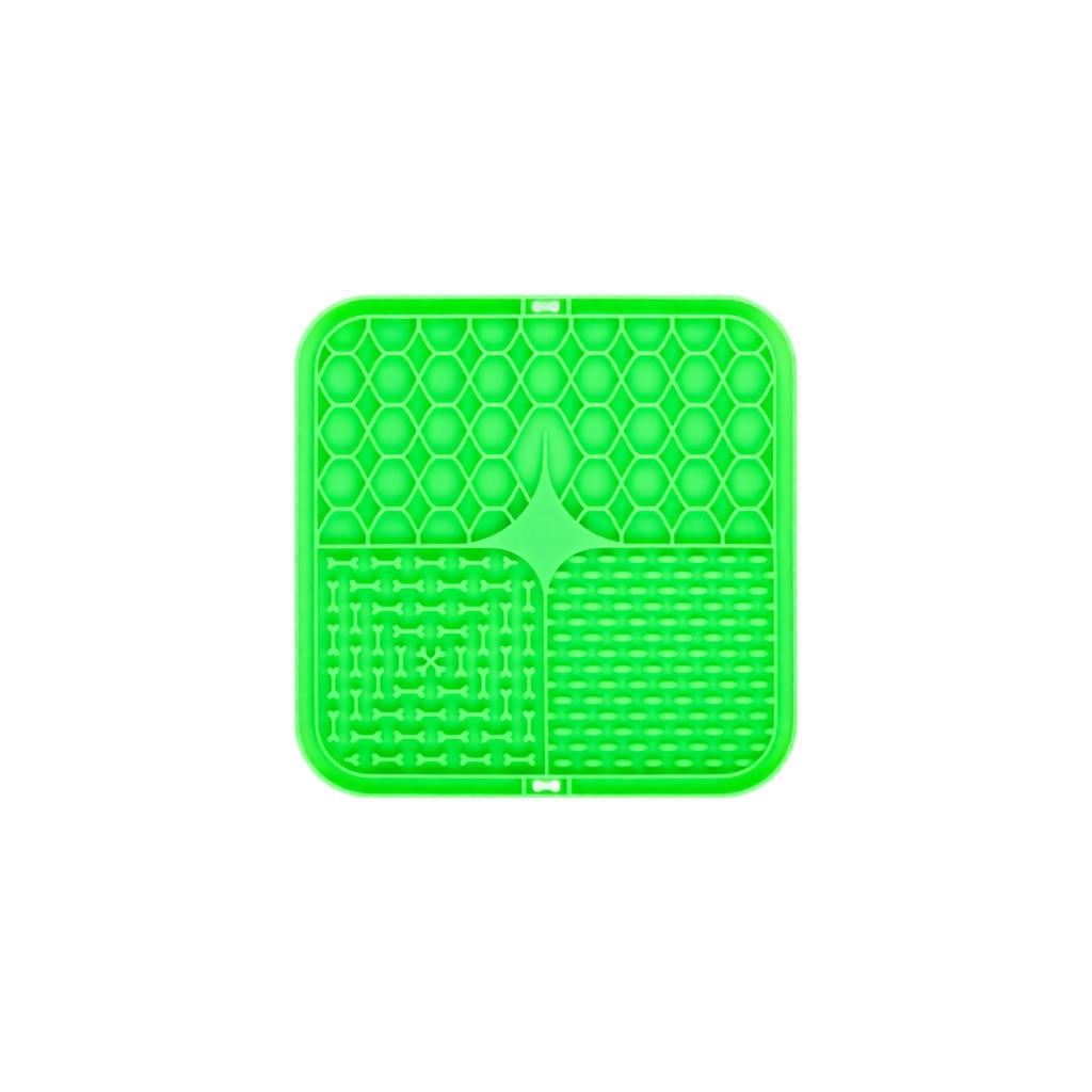 Silicone Slow Feed Lick for Dogs Cats with Suction Cups, Small Size Interactive Feeding Pad to Eating and Mess